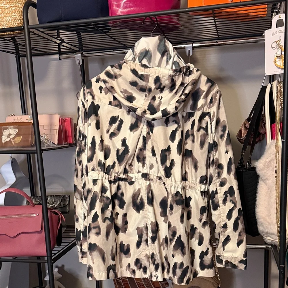 Leopard Print Utility Jacket - Picture 7 of 7